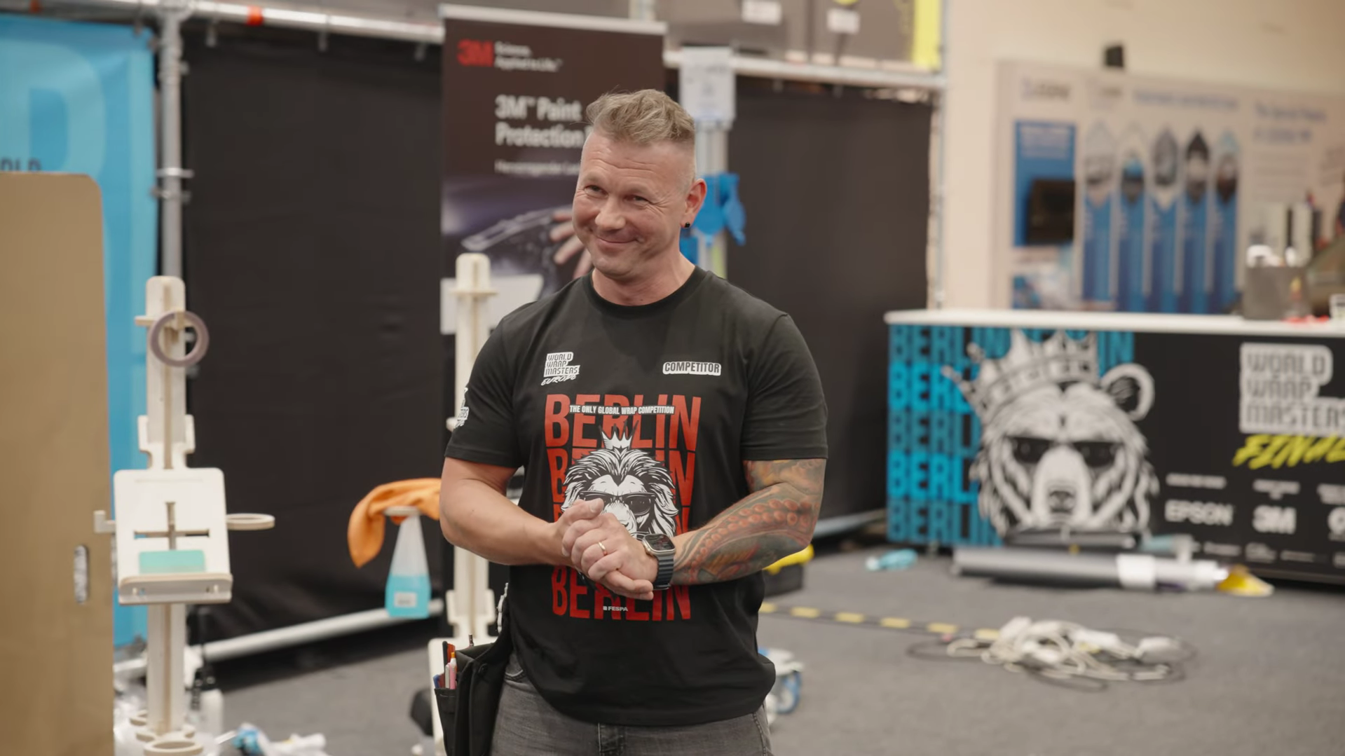 The final rounds of the World Wrap Masters Europe 2025 took place on 7th May with Mike Szwacki from the UK winning first place and qualifying to compete in the World Wrap Masters Final 2025 taking place 8 - 9 May at FESPA Global Print Expo at Messe Berlin.