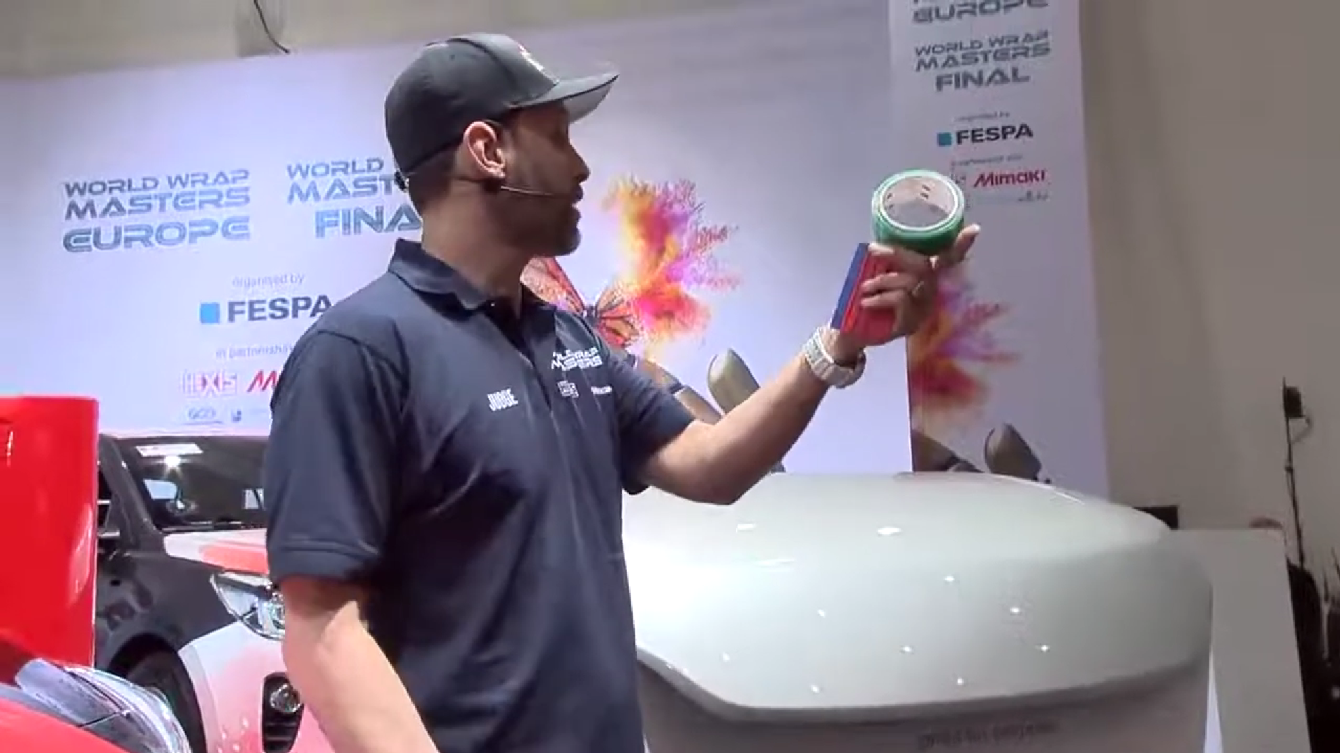 ustin Pate from the Wrap Institute offers a training workshop at FESPA Global Print Expo 2017. Justin shows how to effectively wrap the bumper of a car regarding full print wraps and cutting films efficiently. He also demonstrates various techniques to wrap with colour change wraps.