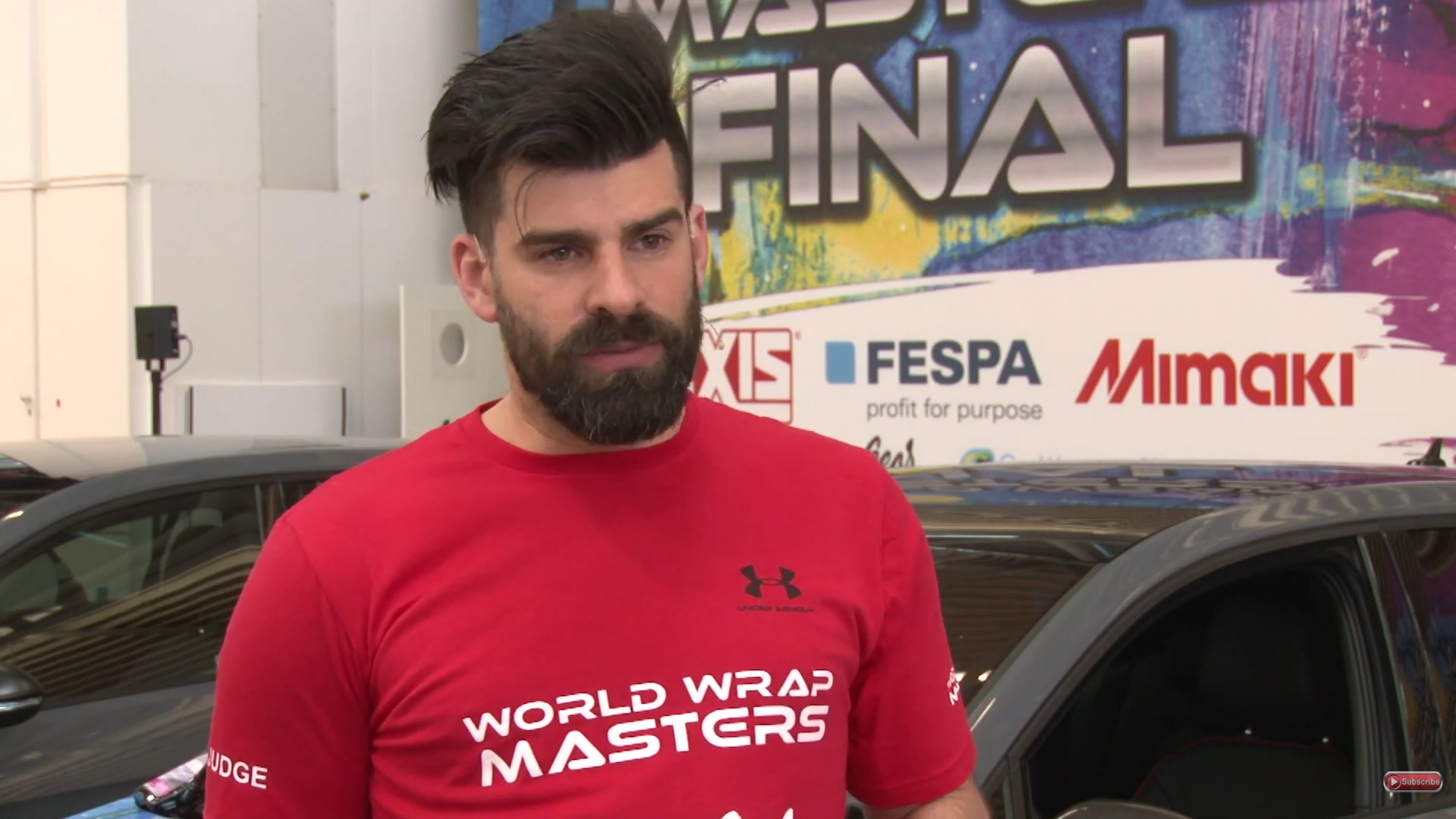 FESPA TV speaks to Kiss Lajos, the World Wrap Masters Head Judge. Kiss ‘Luigi’ Lajos is an experienced wrapper, running his company Fixfolia from Hungary, but wrapping all over the world. Kiss was World Wrap Master 2014 and 2015, after which he stepped back from competing to support the industry in his capacity as judge for the competition.
