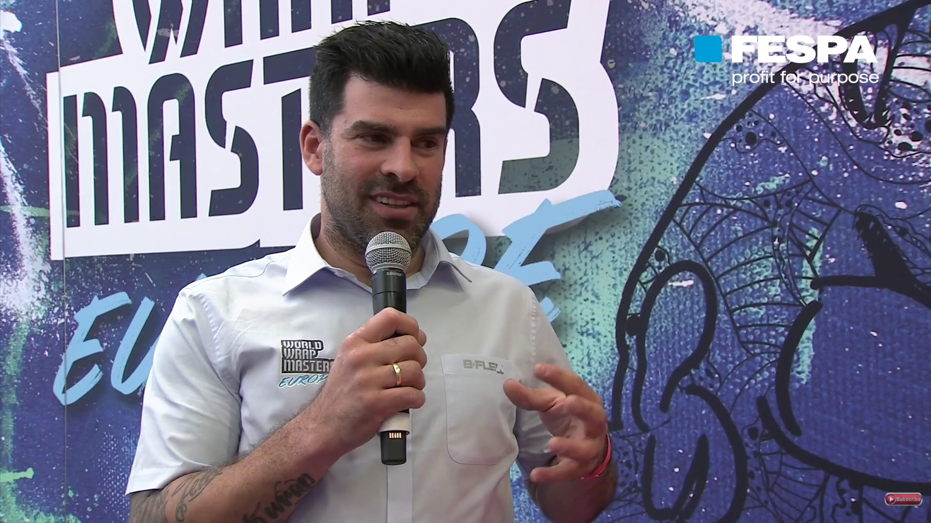 We interview our judge, Kiss Lajos about his experience, his career and his thoughts on the competition. Kiss is an experienced wrapper and runs his company Fixfolia from Hungary. Kiss was World Wrap Master 2014 and 2015, after which he stepped back from competing to support the industry in his capacity as a judge for the competition.