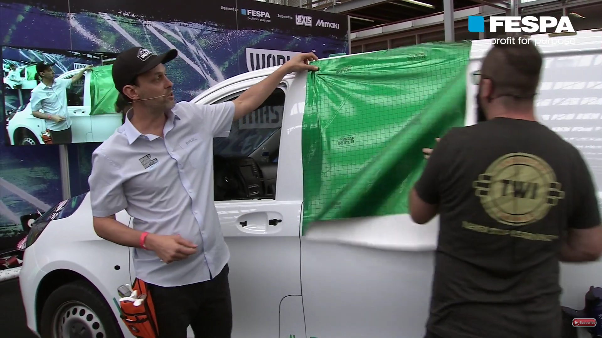 Justin Pate, judge at World Wrap Masters Europe 2021 gives a demo on Reading the Recesses - Tips for Sales, Install and Workflow.