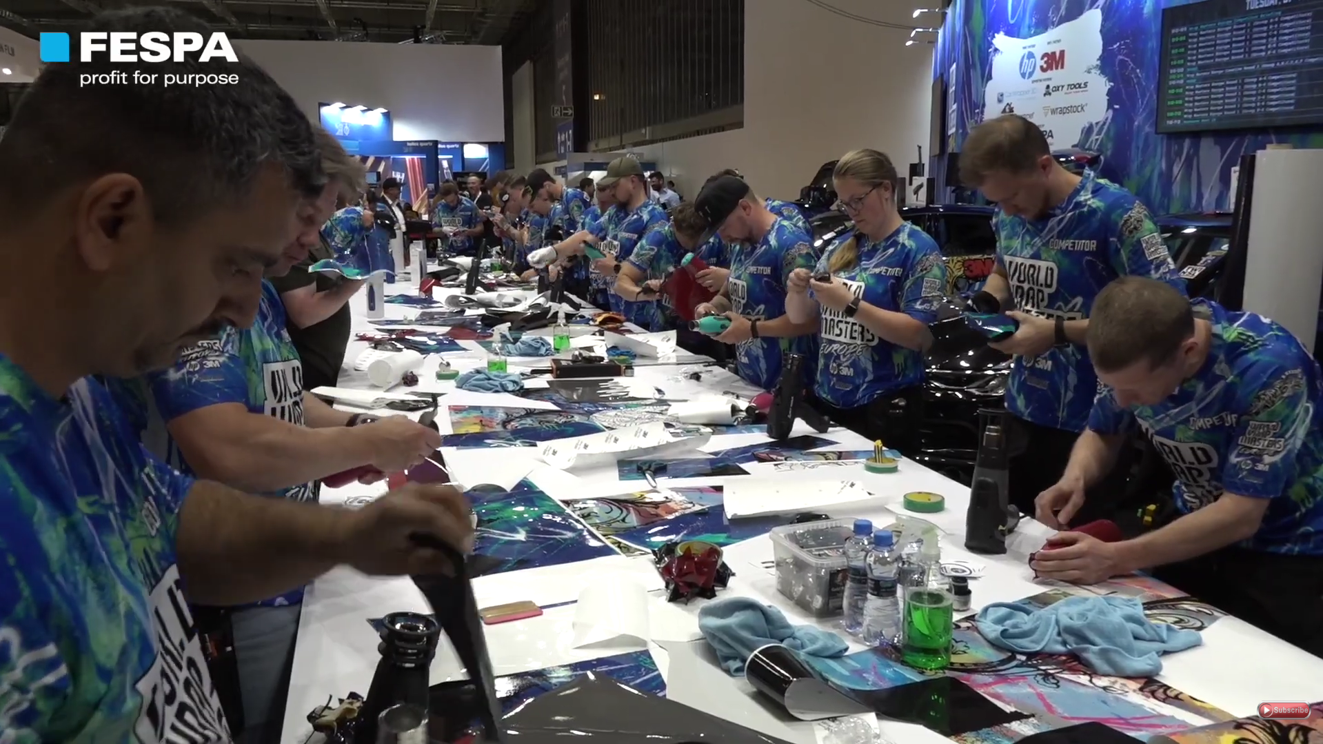 Watch the highlights from Day 1 of World Wrap Masters Europe 2022, where the best wrappers in Europe compete and where wrap experts provide insightful training demonstrations. Over 20 competitors took part in 2 rounds and 1 creative round. Thank you to our main sponsors 3M and HP and to our supporting sponsors Wrapstock, Oxytools, Car Wrapper 3D and Plastgrommet.