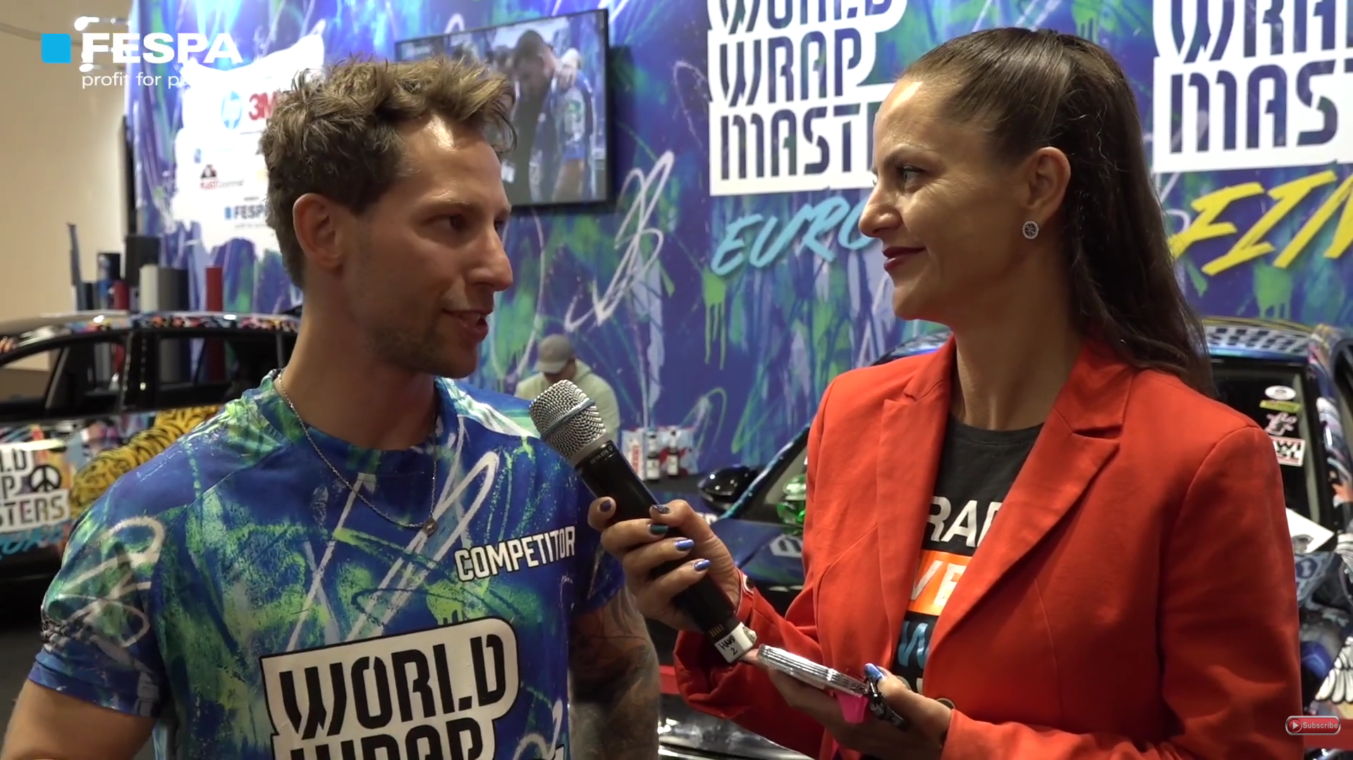 Vit Simek from Autopolepy Kolin from Czech Republic came second place at the World Wrap masters Europe 2022 in Berlin at FESPA Global Print Expo 2022.