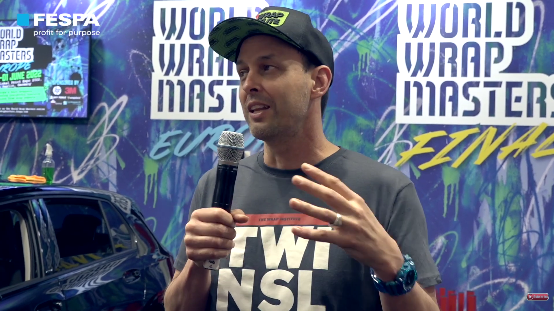 We speak to Justin Pate one our wrap judges at World Wrap Masters Europe and World Wrap Masters Final 2022 competitions that took place at FESPA Global Print Expo 2022 in Berlin. Justin Pate has over 20 years in the industry and has wrapped over 3100 vehicles. Justin begain the Wrap Institute in 2014 which is a huge resource for how to wrap videos. Justin shares his thoughts on this year's competitions and what makes the World Wrap Masters series so special and important for the industry. Justin describes the World Wrap Masters as 