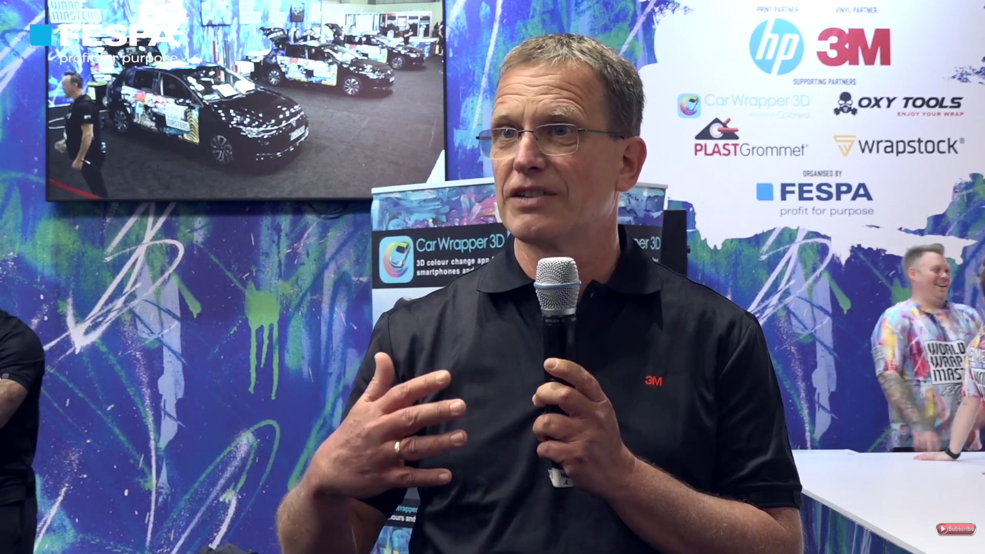 We speak to Rainer Schlosser, Eu Senior Specialist Digital Printing & Materials from 3M who were the Vinyl Partner of the World Wrap Masters Europe and Final 2022 competitions at FESPA Global Print Expo 2022 in Berlin. Rainer discusses the launch of their new 3M print wrap film IJ280 and shares why it is important for 3M to sponsor these competitions. Rainer commets that 